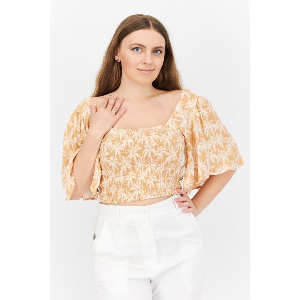 Rip Curl Surf Palms Cropped Top size Medium